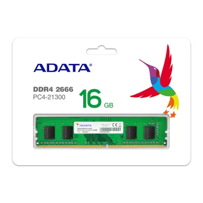 رم کامپیوتر ای دیتا ظرفیت 16 گیگابایت مدل ADATA 16GB DDR4 2666Mhz