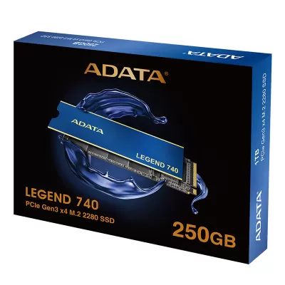 حافظه ای دیتا ظرفیت 250 گیگابایت مدل ADATA LEGEND 740 M.2 2280 250GB NVMe