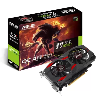 کارت گرافیک ایسوس مدل ASUS GeForce CERBERUS GTX 1050 TI O4G 4GB