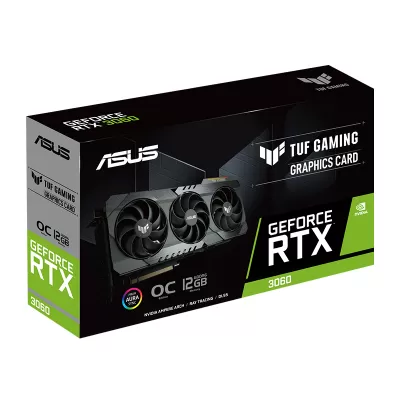 کارت گرافیک گیمینگ ایسوس مدل ASUS TUF Gaming RTX 3060 O12G V2