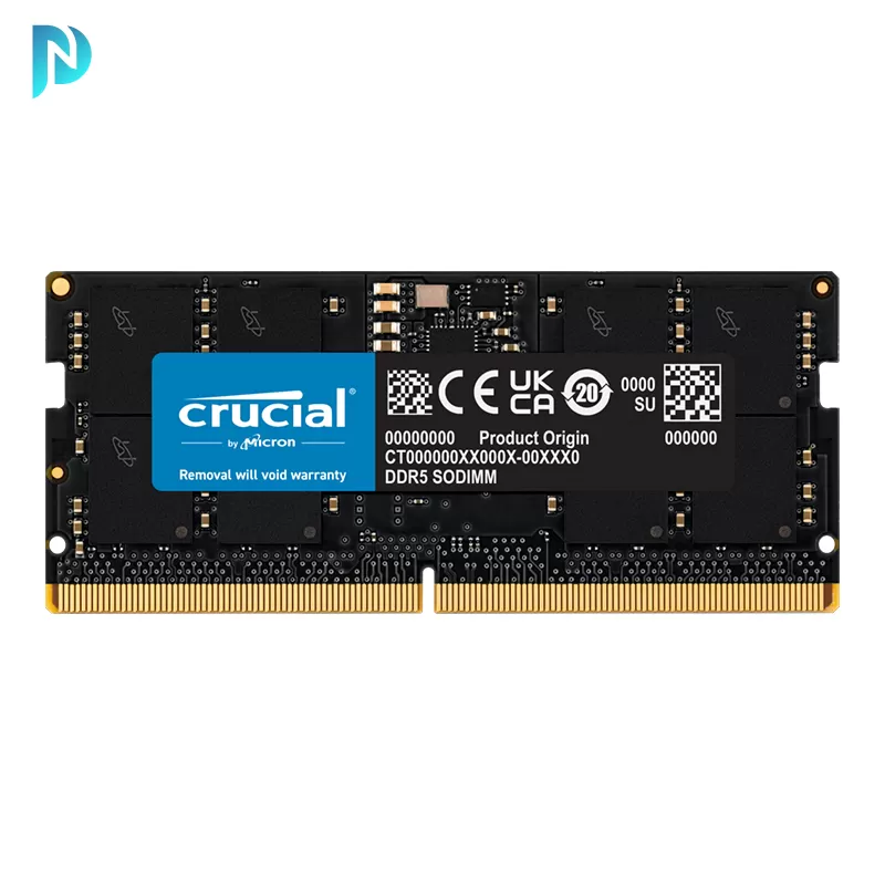 حافظه رم لپ تاپ 16 گیگابایت کروشیال Crucial 16GB DDR5 4800Mhz