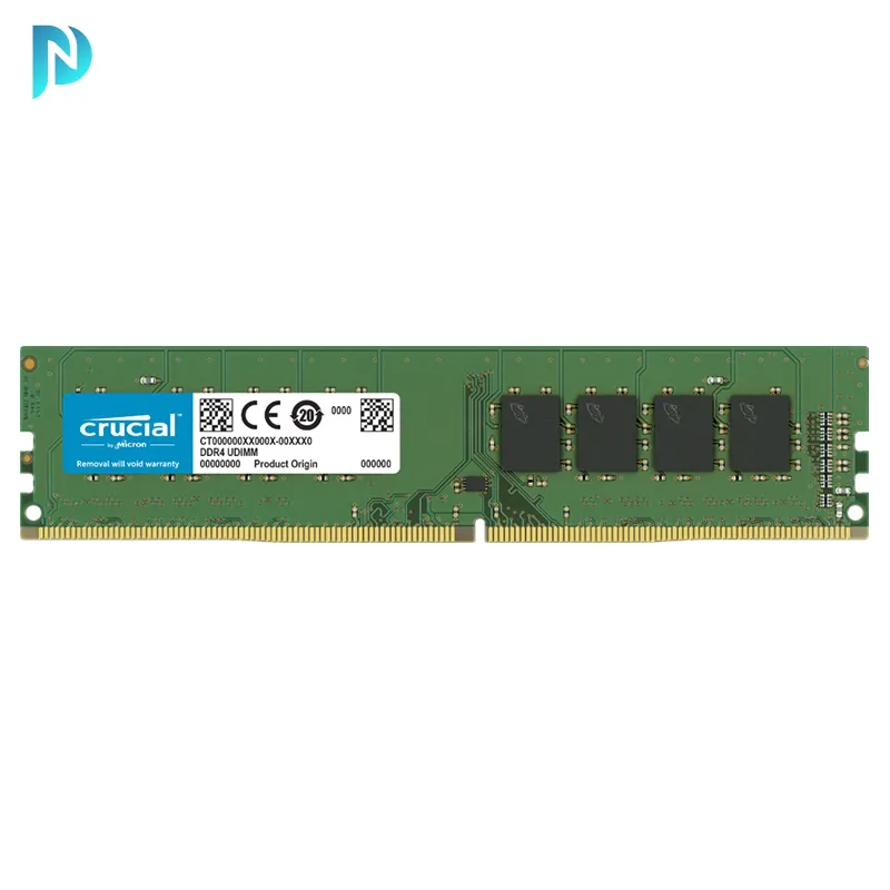 حافظه رم کامپیوتر دسکتاپ 8 گیگابایت کروشیال Crucial 8GB DDR4 3200Mhz CL-22