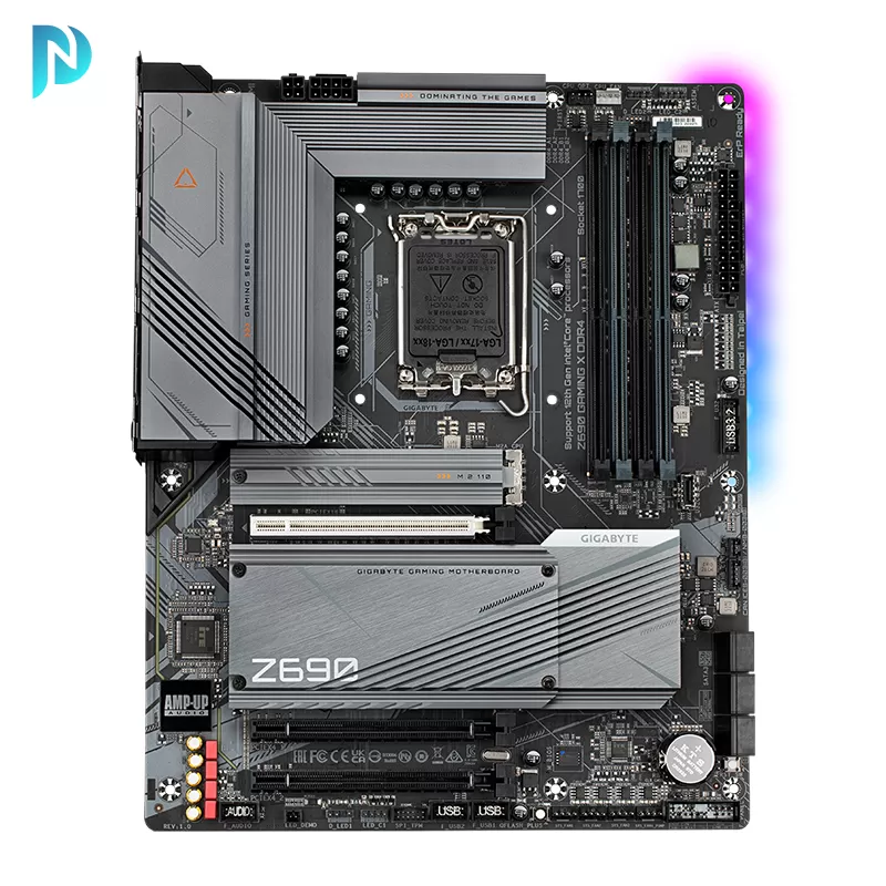 مادربرد گیمینگ گیگابایت مدل GIGABYTE Z690 GAMING X Rev 1.0