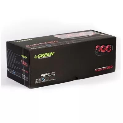 فن خنک کننده آبی پردازنده گرین مدل Green Glacier GLC360-EVO Liquid Fan