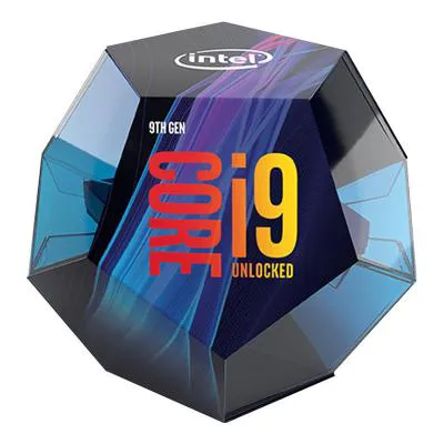 پردازنده اینتل سری Coffee Lake با جعبه و فن مدل Intel Core i9-9900K CPU