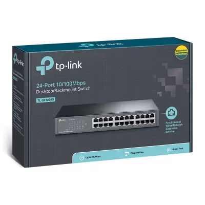 سوئیچ شبکه 24 پورت تی پی لینک مدل TP-Link TL-SF1024D V3