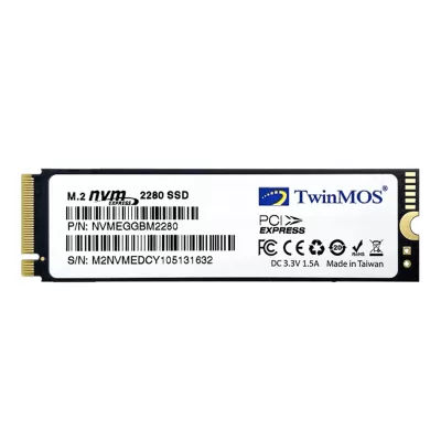 حافظه اینترنال SSD توین موس ظرفیت 256 گیگابایت مدل TwinMOS AlphaPro M.2 NVMe 250GB