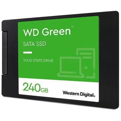 هارد‌ دیسک SSD اینترنال وسترن دیجیتال سبز ظرفیت 240 گیگابایت WD GREEN WDS240G2G0A 240GB