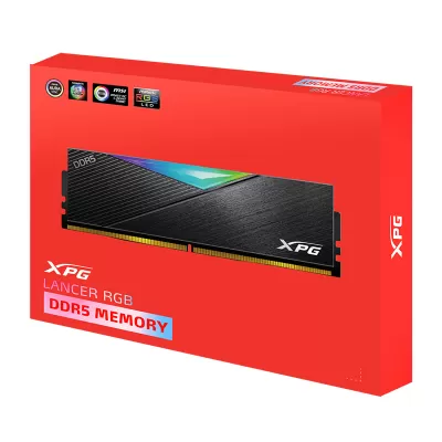 رم کامپیوتر 16 گیگابایت ایکس پی جی مدل XPG LANCER RGB 16GB DDR5 5200Mhz