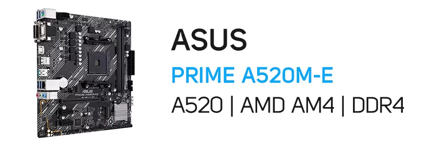مادربرد ایسوس مدل ASUS PRIME A520M-E