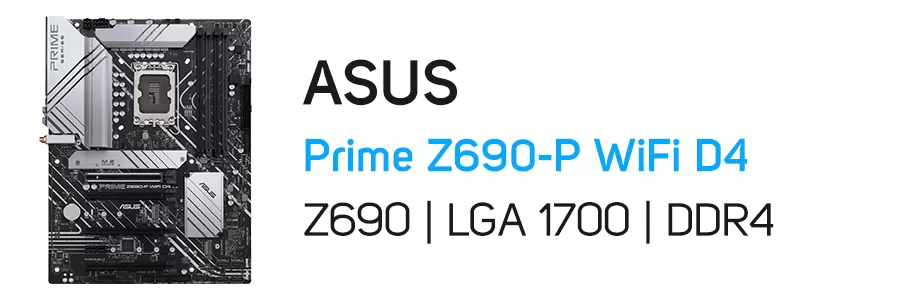 مادربرد گیمینگ ایسوس مدل ASUS Prime Z690-P WiFi D4