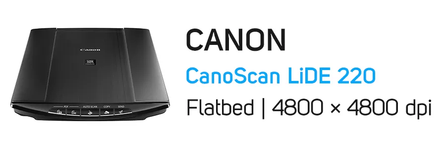 اسکنر Flatbed کانن مدل CANON CanoScan LiDE 220