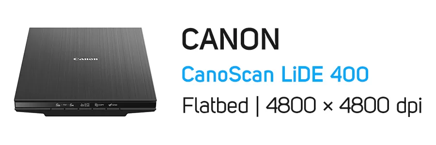 اسکنر Flatbed کانن مدل Canon CanoScan LiDE 400