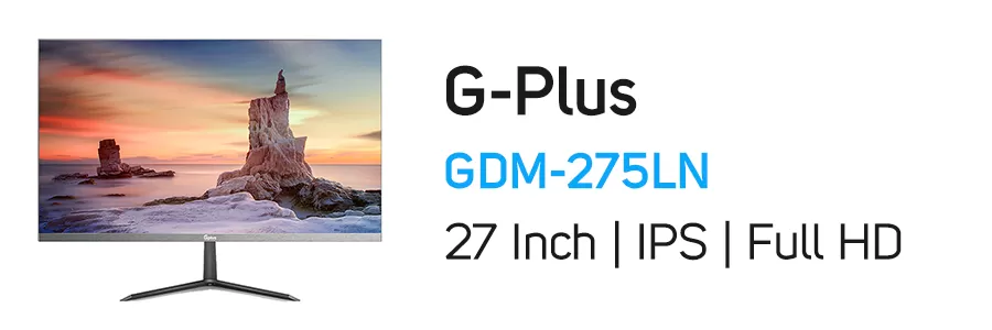 مانیتور 27 اینچ جی پلاس مدل Gplus GDM-275LN