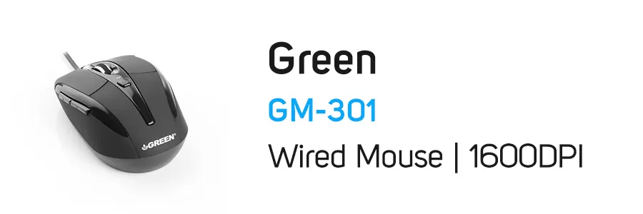 ماوس گرین مدل Green GM-301 Mouse