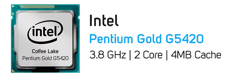 پردازنده اینتل سری Coffee Lake مدل Intel Pentium Gold G5420