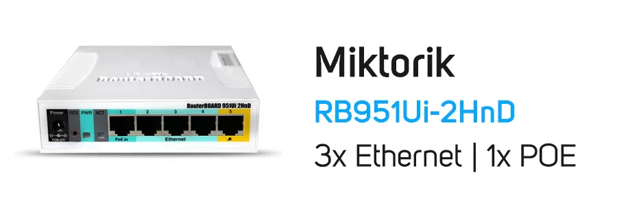 روتر برد بی سیم میکروتیک مدل Mikrotik RB951Ui-2HnD