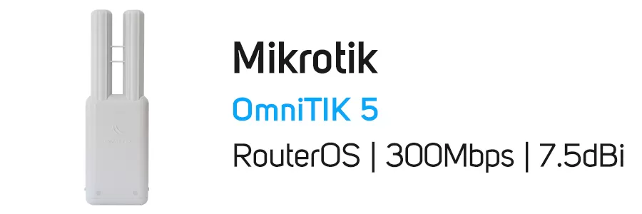 آنتن رادیو وایرلس OmniTIK 5 میکروتیک مدل Mikrotik RBOmniTikU-5HnD