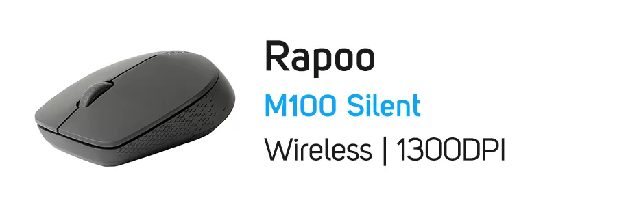 ماوس وایرلس بی سیم رپو مدل RAPOO M100 Silent Wireless