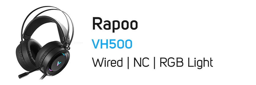 هدست باسیم گیمینگ رپو Rapoo VH500