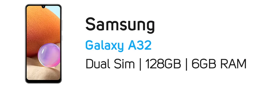 گوشی موبایل سامسونگ گلکسی Samsung A32 ظرفیت 128 گیگابایت و رم 6 گیگابایت