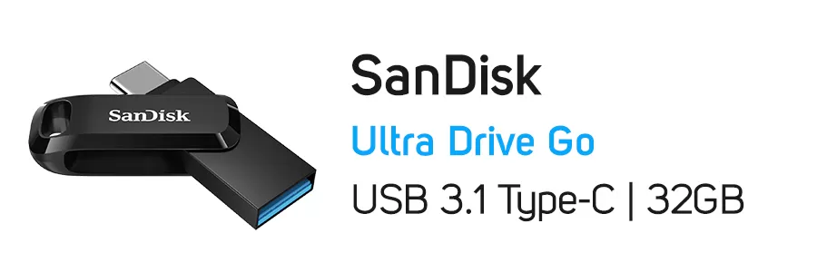 فلش مموری 32 گیگابایت سن دیسک مدل SanDisk Ultra Drive Go 32GB