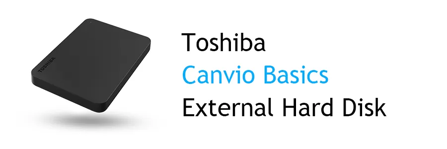 هارد دیسک اکسترنال توشیبا کانویو با ظرفیت 4 ترابایت مدل Toshiba Canvio Basics 4TB