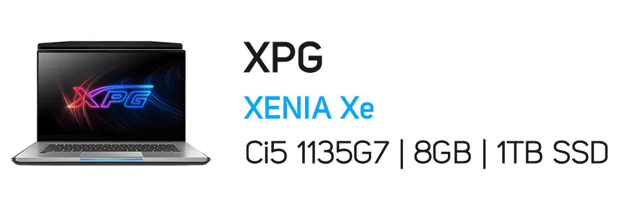 لپ تاپ ایکس پی جی مدل XPG XENIA Xe i5 8GB 1TB SSD